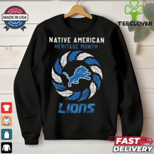 Official Detroit Lions Native American Heritage Month 2024 Shirt