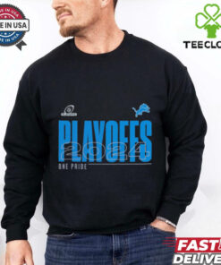 Official Detroit Lions One Pride 2024 NFL Playoffs t shirt