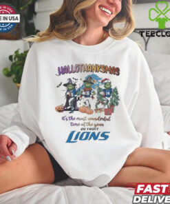 Official Detroit Lions The Grinch Hallothanksmas The Most Wonderful Shirt 1 Official Detroit Lions The Grinch Hallothanksmas The Most Wonderful Shirt