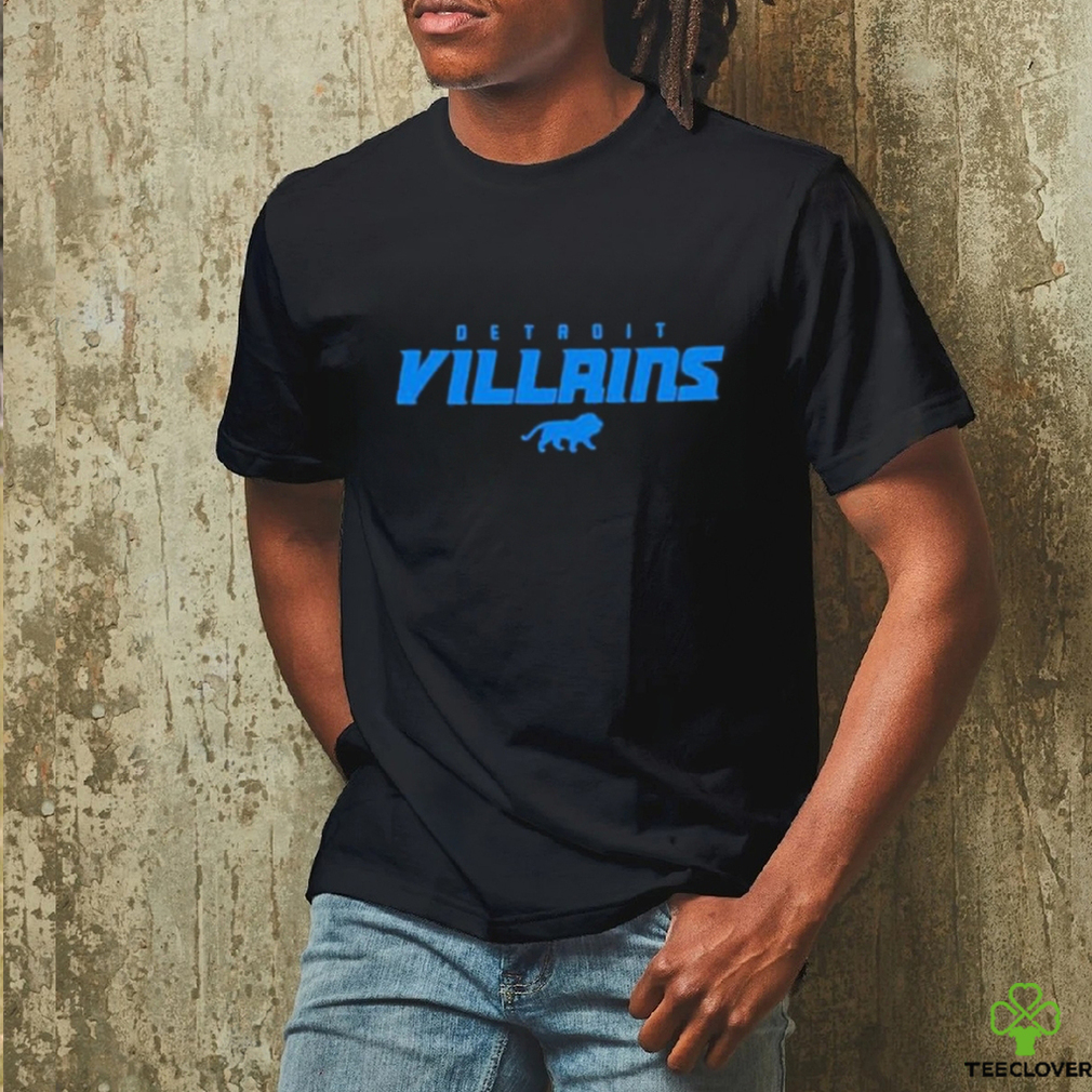 Official Detroit Lions Villain Shirt Official Detroit Lions Villain Shirt
