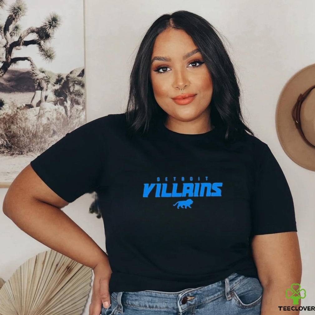 Official Detroit Lions Villain Shirt Official Detroit Lions Villain Shirt