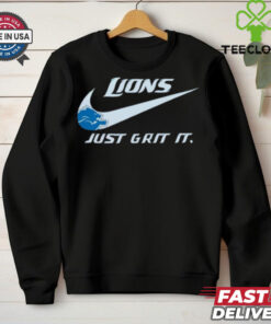 Official Detroit Lions X Nike Just Grit It Shirt