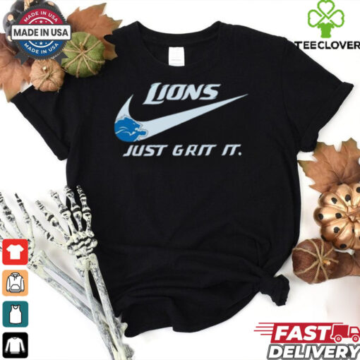 Official Detroit Lions X Nike Just Grit It Shirt