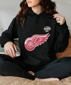 Official Detroit Red Wings 2023 NHL Global Series Logo T Shirt