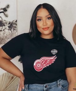 Official Detroit Red Wings 2023 NHL Global Series Logo T Shirt