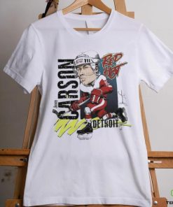 Official Detroit Red Wings Jimmy Carson Red Hot Shirt