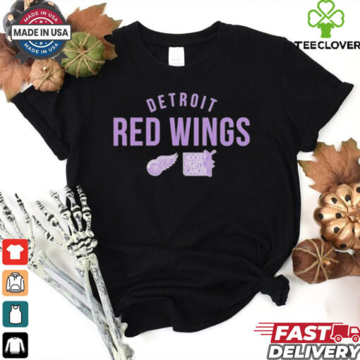 Official Detroit Red Wings Richmond Resilient Hockey Fights Cancer Shirt