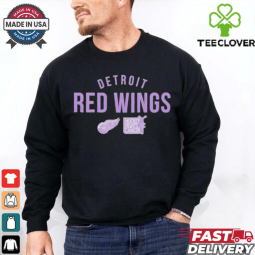 Official Detroit Red Wings Richmond Resilient Hockey Fights Cancer Shirt