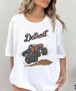 Official Detroit Tigers Monster Truck MLB Shirt