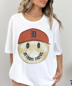 Official Detroit Tigers Smiley T Shirt