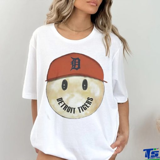 Official Detroit Tigers Smiley T Shirt