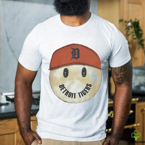 Official Detroit Tigers Smiley T Shirt