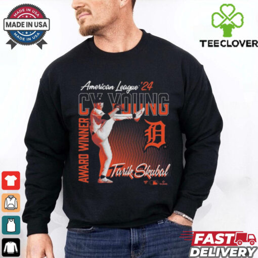 Official Detroit Tigers Tarik Skubal 2024 American League Cy Young Award Winner Shirt