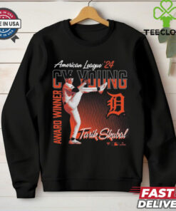 Official Detroit Tigers Tarik Skubal 2024 American League Cy Young Award Winner Shirt