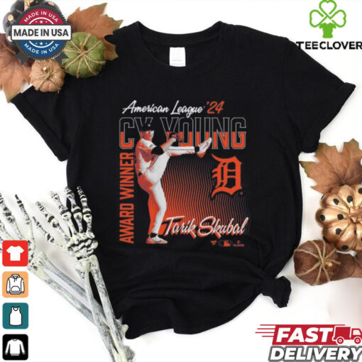 Official Detroit Tigers Tarik Skubal 2024 American League Cy Young Award Winner Shirt