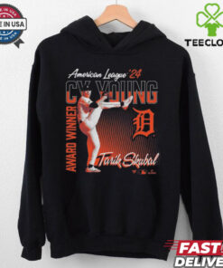 Official Detroit Tigers Tarik Skubal 2024 American League Cy Young Award Winner Shirt