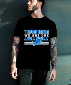 Official Detroit lions NFL Football we are one shirt