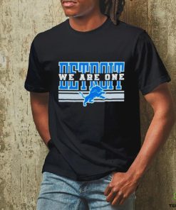 Official Detroit lions NFL Football we are one hoodie, sweater, longsleeve, shirt v-neck, t-shirt