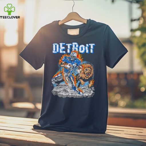 Official Detroit lions barry sanders skeleton shirt
