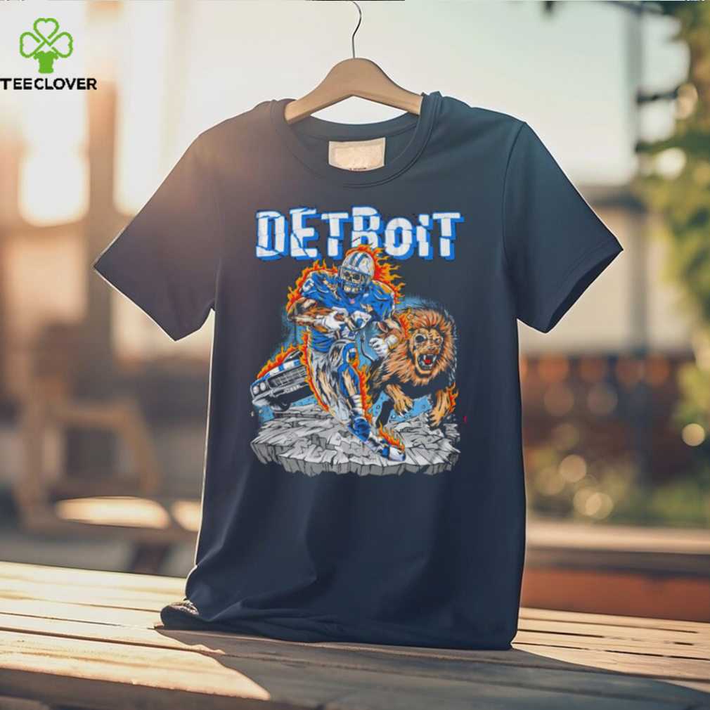 Official Detroit lions barry sanders skeleton shirt Official Detroit lions barry sanders skeleton shirt