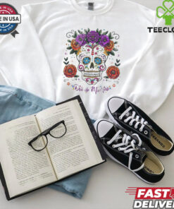 Official Dia De Los Muertos Detroit Lions 2024 Pullover Shirt