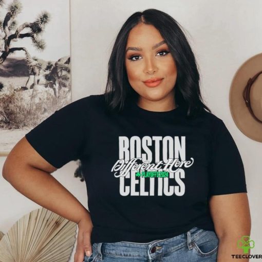 Official Different Here Playoffs 2024 Boston Celtics Shirt