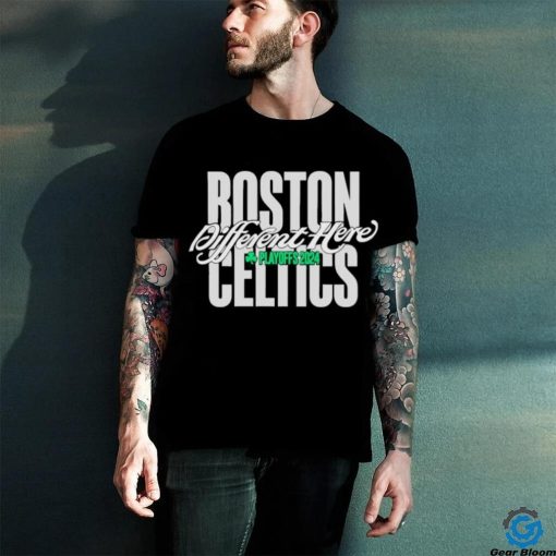 Official Different Here Playoffs 2024 Boston Celtics Shirt