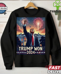 Official Digital Download Trump Won Trump 47 President Shirt
