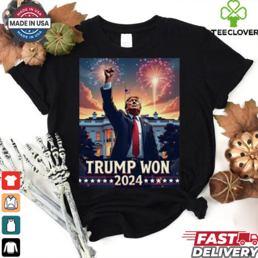 Official Digital Download Trump Won Trump 47 President Shirt