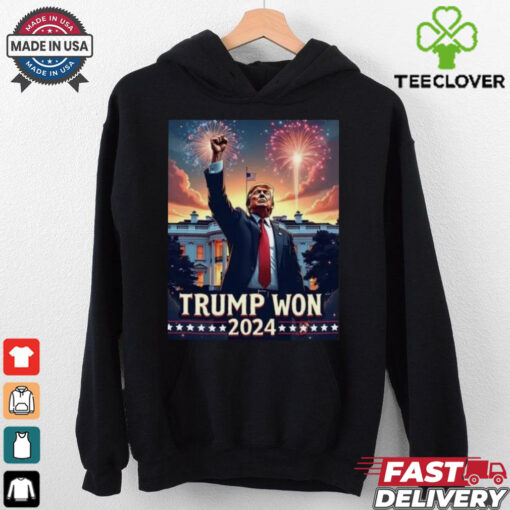 Official Digital Download Trump Won Trump 47 President Shirt