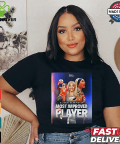 Official Dijonai Carrington Connecticut Sun 2024 WNBA Most Improved Player Poster t shirt