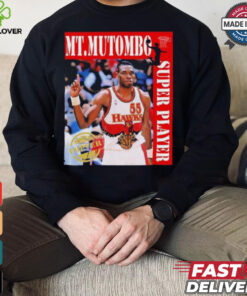 Official Dikembe Mutombo NBA 001 Atlanta Hawks Forver T Shirt