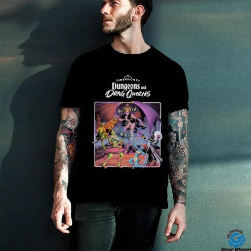 Official Dimension 20 Dungeons And Drag Queens Shirt