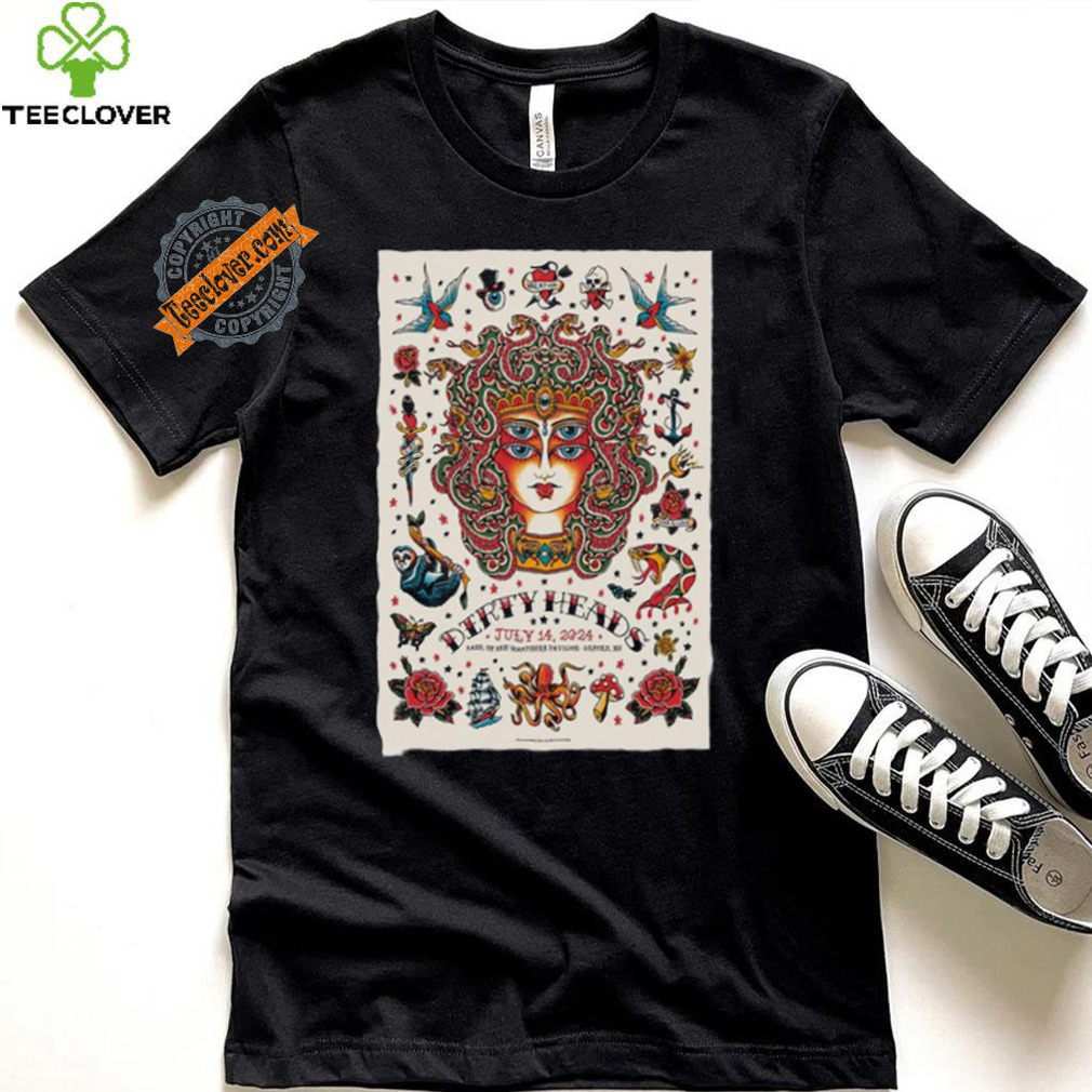 Official Dirty Heads Gilford New Hampshire Event July 14, 2024 Poster Shirt Official Dirty Heads Gilford New Hampshire Event July 14, 2024 Poster Shirt