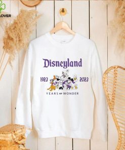 Official Disney 100 Years Of Wonder Disneyland 1923 2023 100th Year Shirt