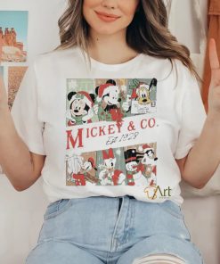 Official Disney Christmas Mickey Co Christmas Shirt