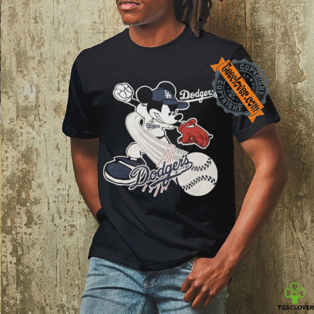 Official Disney Pitching Mickey Mouse Los Angeles Dodgers shirt Official Disney Pitching Mickey Mouse Los Angeles Dodgers shirt