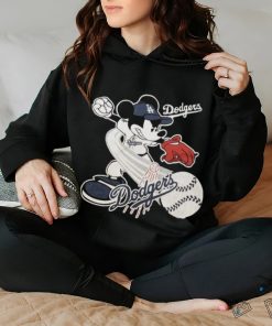 Official Disney Pitching Mickey Mouse Los Angeles Dodgers shirt