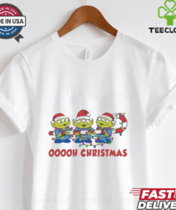 Official Disney Toy Story Alien Ooooh Christmas Lights Shirt