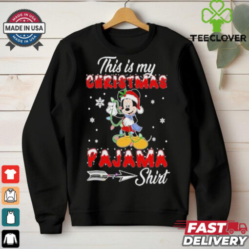Official Disney X Mickey This Is My Christmas 2024 Shirt