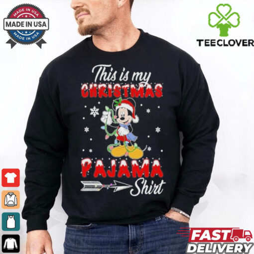 Official Disney X Mickey This Is My Christmas 2024 Shirt