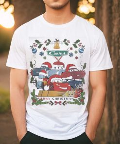 Official Disneyland Cars Lightning McQueen Tow Mater Christmas T Shirt