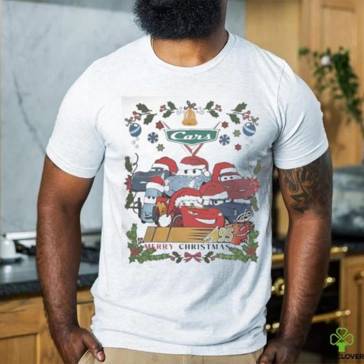 Official Disneyland Cars Lightning McQueen Tow Mater Christmas T Shirt