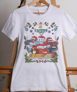 Official Disneyland Cars Lightning McQueen Tow Mater Christmas T Shirt