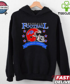 Official Division Champions 2024 Buffalo Bills helmet shirt
