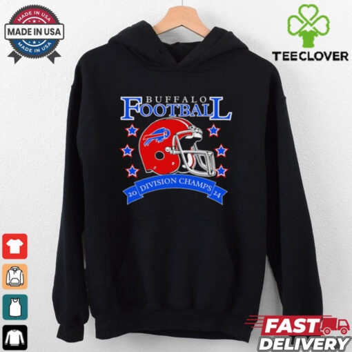 Official Division Champions 2024 Buffalo Bills helmet shirt