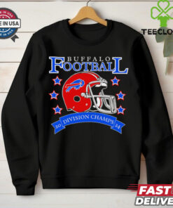 Official Division Champions 2024 Buffalo Bills helmet shirt