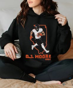 Official Dj moore state star T shirt