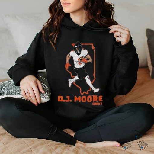 Official Dj moore state star T hoodie, sweater, longsleeve, shirt v-neck, t-shirt