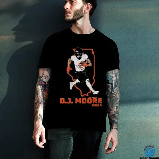 Official Dj moore state star T hoodie, sweater, longsleeve, shirt v-neck, t-shirt